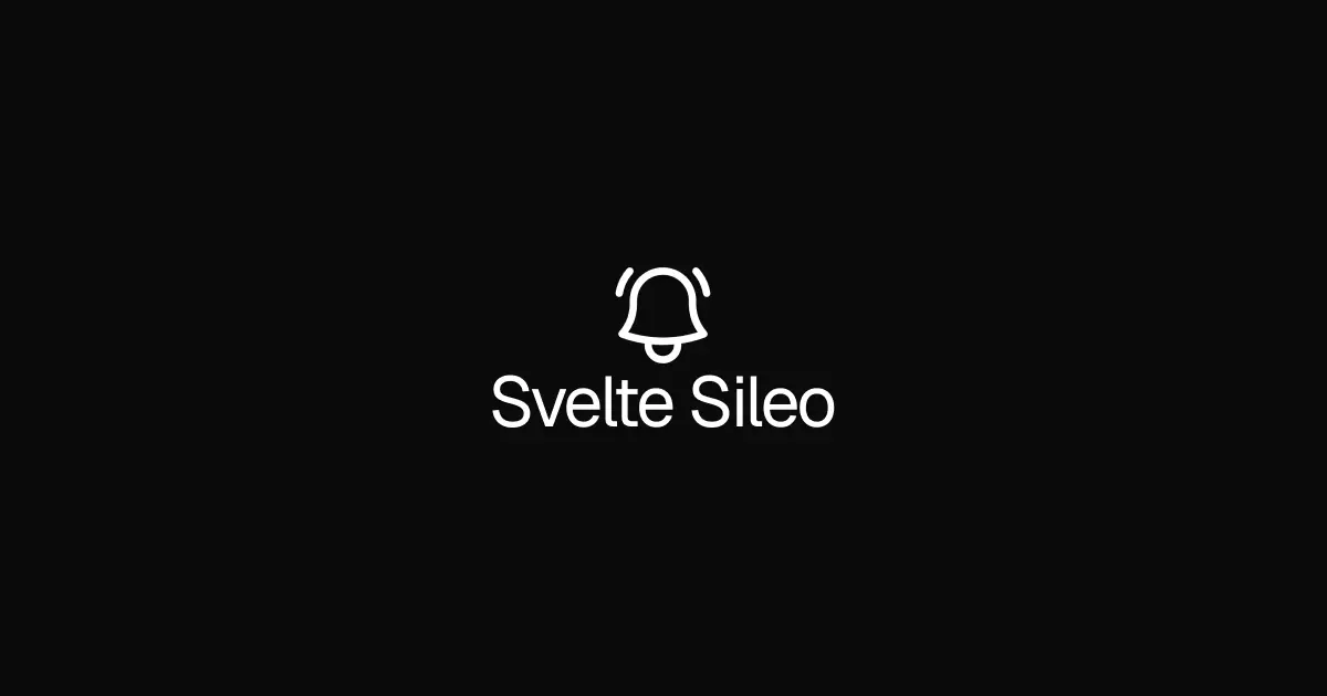 Svelte Sileo og